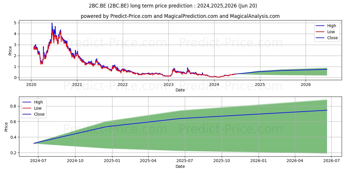 GOLD LION RESOURCES INC. stock long term price prediction: 2024,2025,2026|2BC.BE: 0.1993